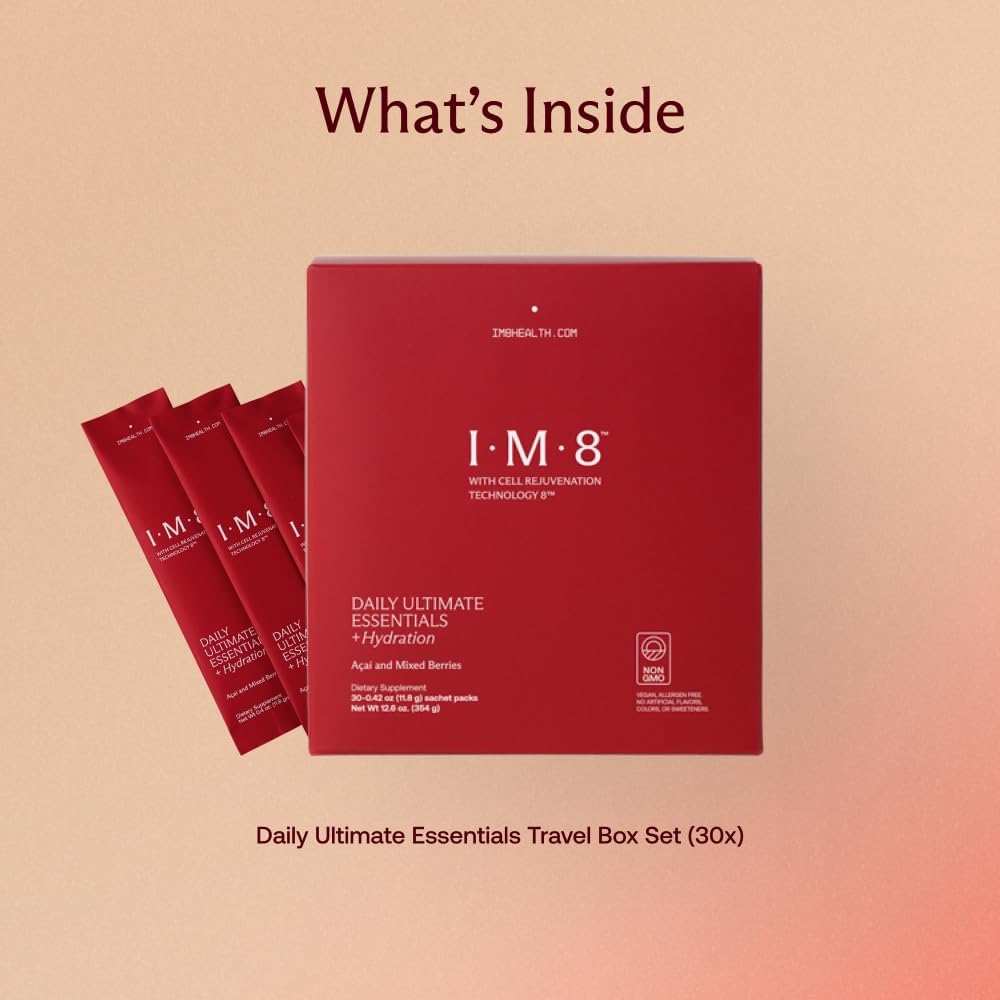 IM8 Daily Ultimate Essentials Suplemento Multivitamínico Todo en Un...