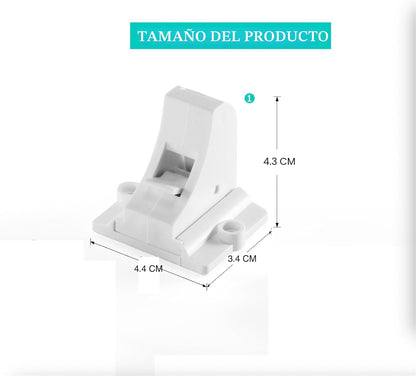 Vmaisi Cerraduras magnéticas adhesivas para armarios y cajones (paq...