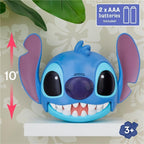 Máscara Parlante de Disney Stitch con Más de 25 Sonidos y Frases, Correas Ajustables, Disfraz para Niños, Vestir y Simular, Juguete para Fans, Niños, Niñas, Niños de 3 años en Adelante de Just Play