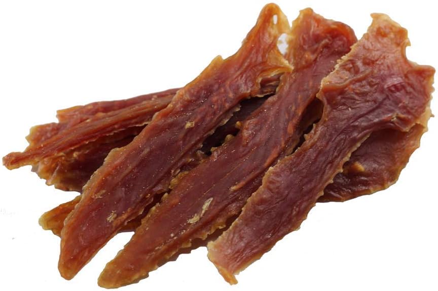 Marca de Amazon - Solimo Golosinas de pato deshidratado para perros...