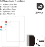 Protector de pantalla antirreflejo (paquete de 2) para Amazon Kindle Paperwhite (versiones 2024) y Kindle Colorsoft