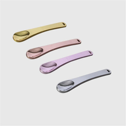 Lotion Spatula 15 Pcs Mini Makeup Spoon Premium Metal Spatula Beaut...