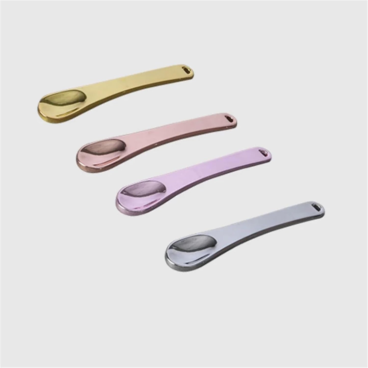 Lotion Spatula 15 Pcs Mini Makeup Spoon Premium Metal Spatula Beaut...