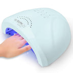 SUNUV Lámpara de uñas LED UV para esmalte de gel, secadora de uñas...