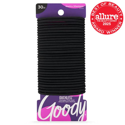 Goody Ouchless - Elásticos para el cabello, sin tirones, sin rotura...