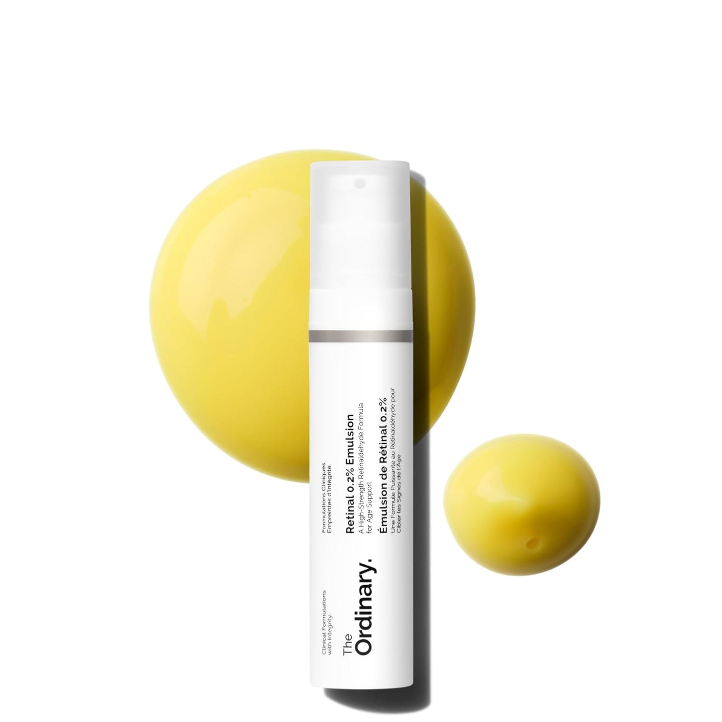 The Ordinary Retinal 0.2% emulsión, suero retinoide de alta resistencia para un apoyo antienvejecimiento avanzado, 0.5 onzas líquidas