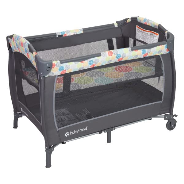 Parque infantil Baby Trend Lil' Snooze™ Deluxe II Nursery Center®,...
