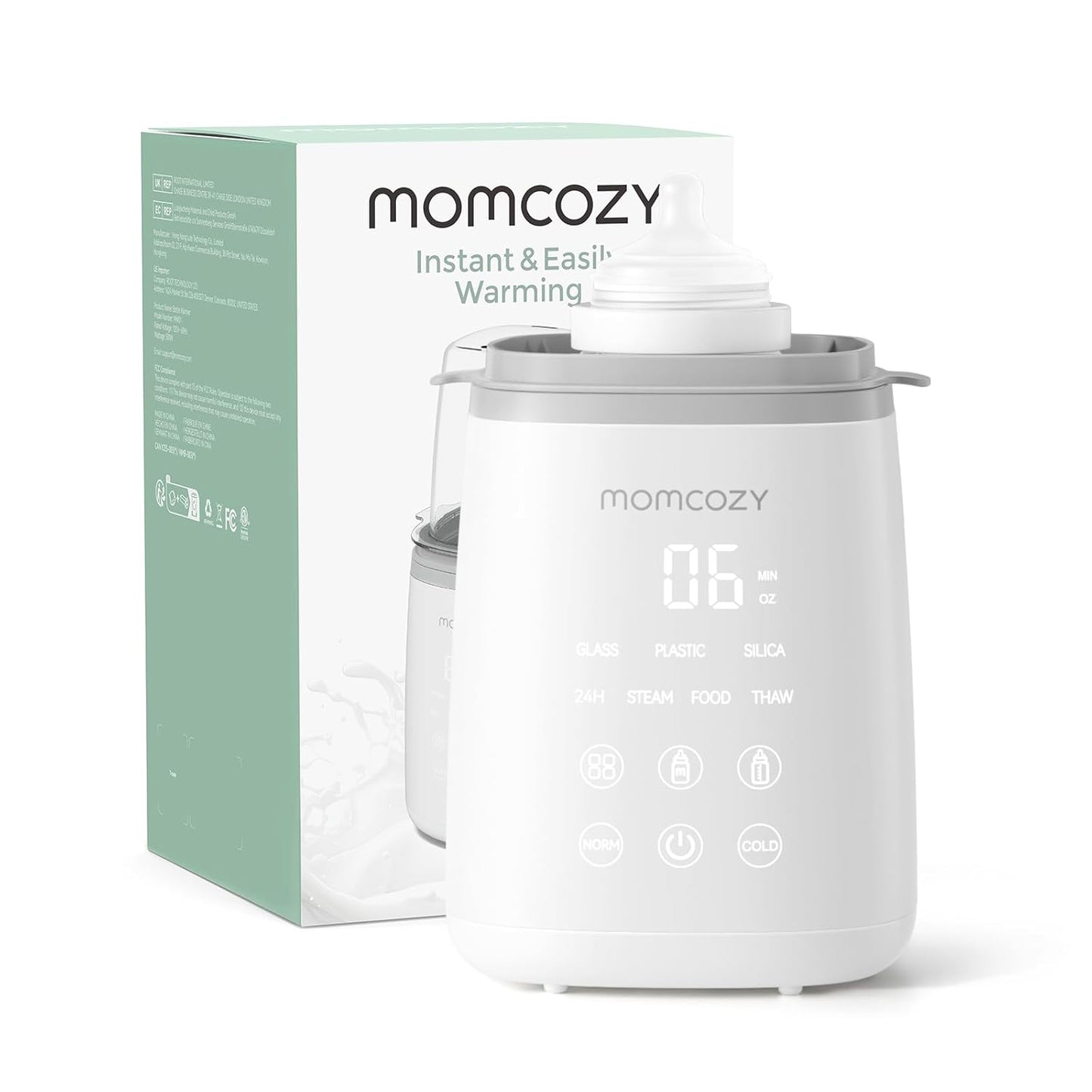 Momcozy Calentador de Biberones, Calentadores de Biberones Rápidos...