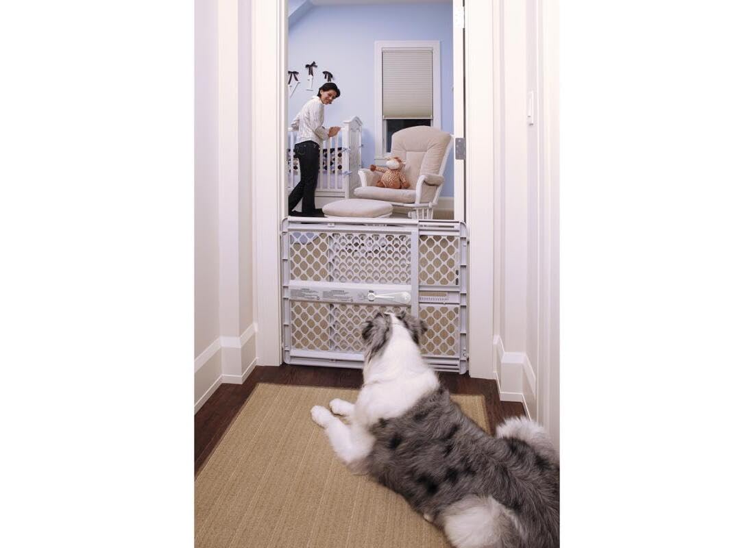 North States - Puerta para mascotas de 5 vías, modelo # 8619