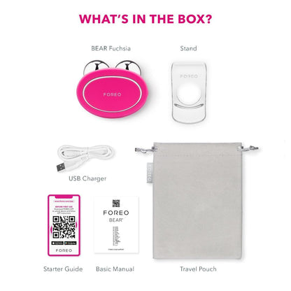 FOREO Bear Dispositivo Facial de Microcorriente - Herramienta de Es...