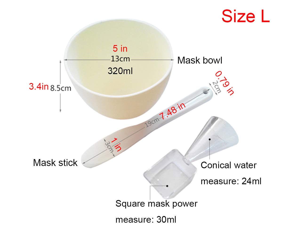 Soft Bowl DIY Kit de herramientas de cuidado de la piel Diseño anti...