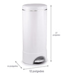 Cubo para pañales Munchkin, Cubo, Blanco