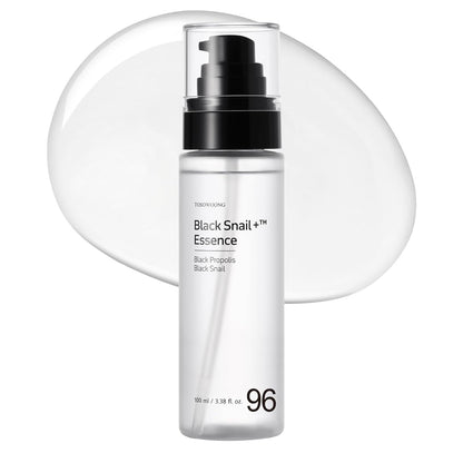 TOSOWOONG Black Snail Plus Essence con filtro de secreción de caracol negro de 960,890 ppm, suero hidratante, reparador, antienvejecimiento, piel opaca, líneas finas, piel sensible, cuidado de la piel