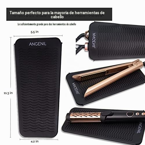 ANGENIL - Alfombrilla con bolsa de silicona resistente al calor par...