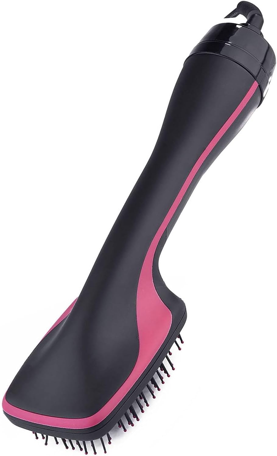 Secador de pelo y estilizador 2 en 1, alisador de cepillo de secador de pelo de un paso, peine eléctrico de iones negativos para secador de aire caliente