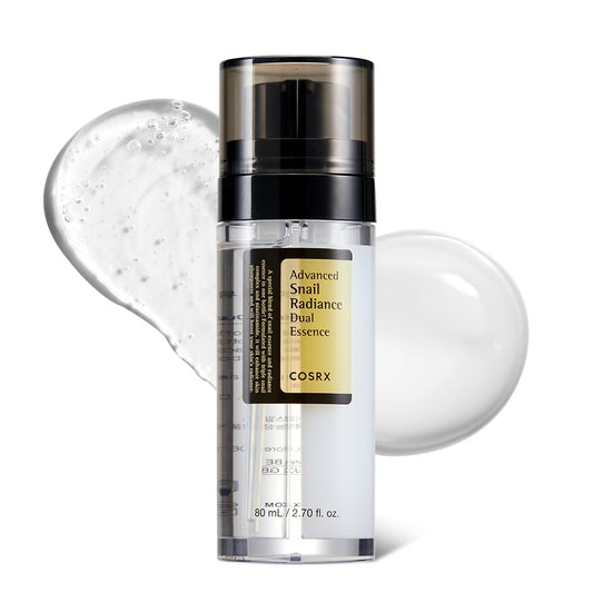 COSRX Mucina de Caracol 74% + Niacinamida 5% Doble Esencia, Suero Facial Antienvejecimiento para Piel Opaca, Piel Sensible, No Testado en Animales, Cuidado de la Piel Coreano, Regalos para Mujeres