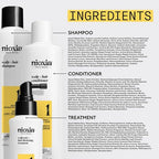 Nioxin Kits de sistema, limpia, acondiciona, hidrata el cuero cabel...