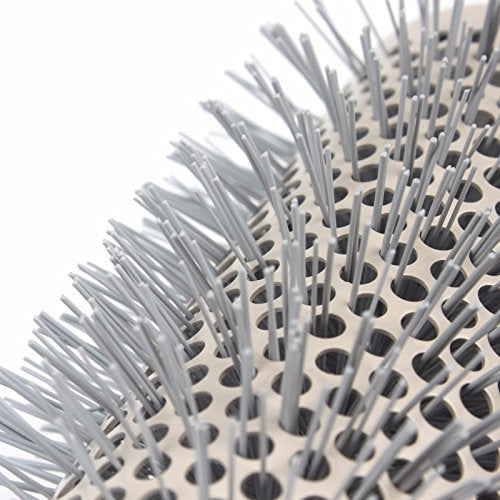 Juego de cepillos redondos para secado por soplado, cepillo de barril térmico profesional de iones de cerámica, cepillo térmico para hojas de cabello, cepillo de peinado de calor brillante, 5 tamaños
