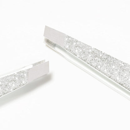 Tweezerman - Pinza inclinada exclusiva Moon Dust, pinzas para depil...