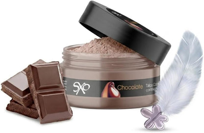 SXO Gourmet - Polvo corporal comestible con sabor a chocolate para...