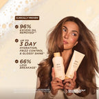 Gisou Honey Gloss Hair Wash Duo - Champú y acondicionador hidratant...