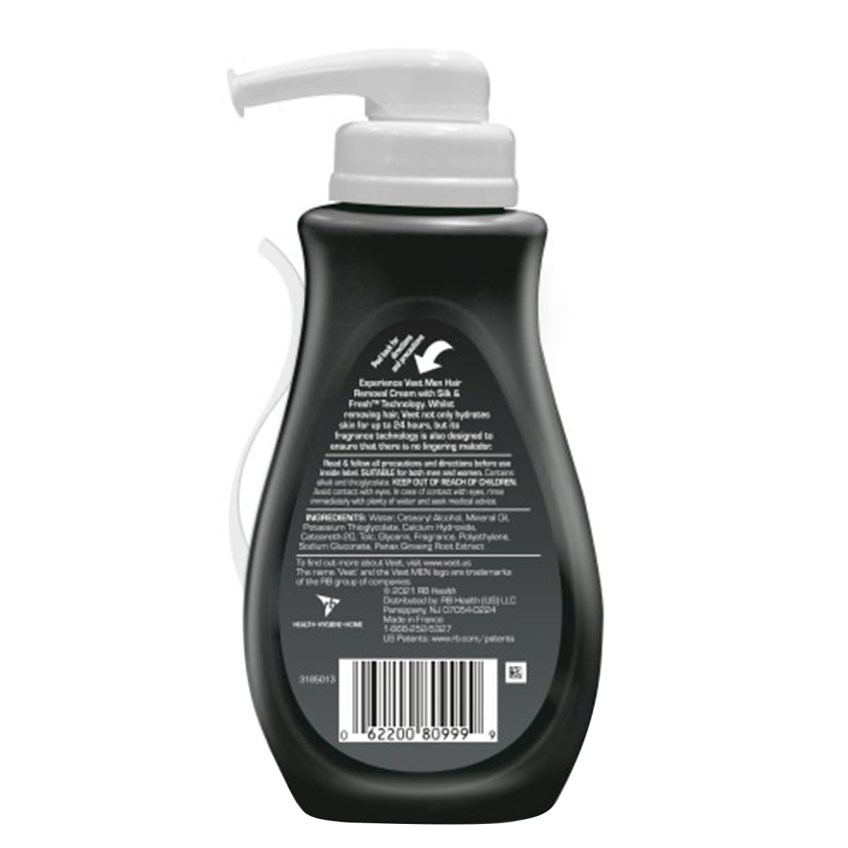 Veet Crema de depilación para piel sensible dermatológicamente prob...