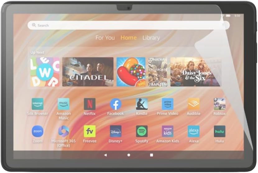 Protector de pantalla antirreflejos (paquete de 2), para Amazon Fire HD 10, (13ª generación, versión 2023)