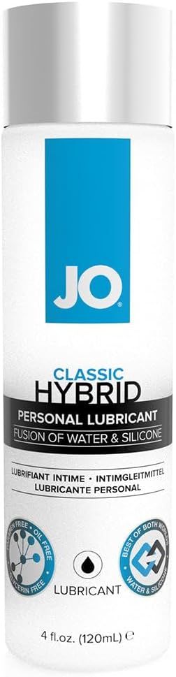 JO Lubricante personal híbrido clásico, lubricante a base de agua y...