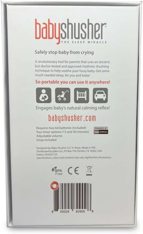 Baby Shusher Máquina de sonido portátil para dormir \u2013 Edición...