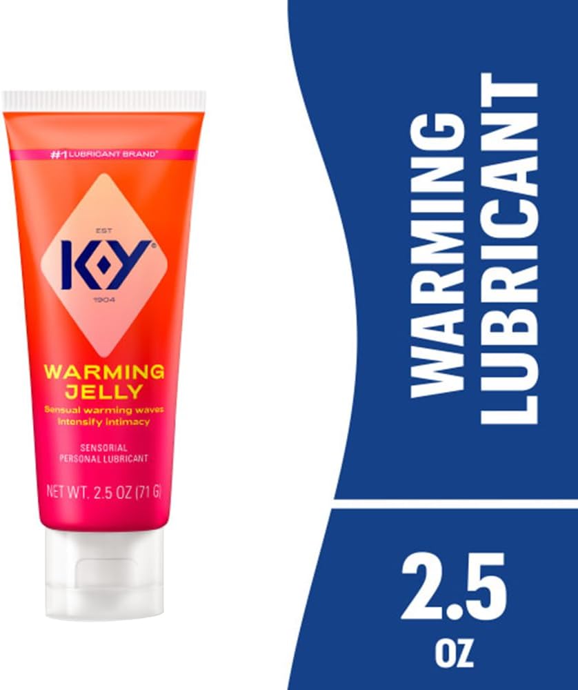 K-Y Warming Jelly - Fórmula a base de glicerina de 2.5 onzas líquid...