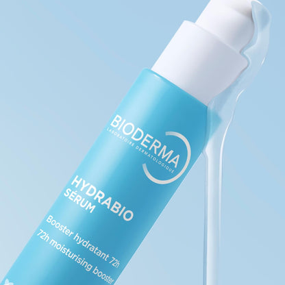 Bioderma - Suero de hidratación - Hydrabio - Potenciador de hidratación - Sensación hidratante - Suero hidratante facial para pieles sensibles deshidratadas