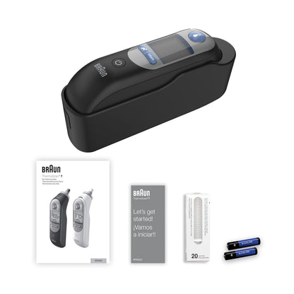 Braun ThermoScan 7 - Termómetro digital de oído para adultos, bebés...