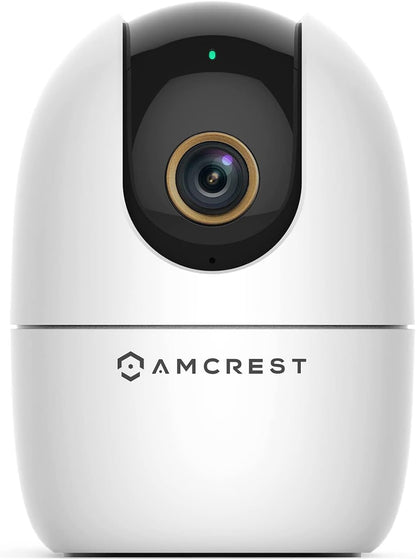 Amcrest Cámara WiFi de 4 MP para interiores, monitor de sonido y be...