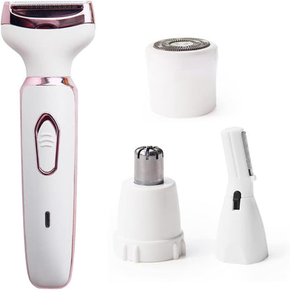 Recortadora de bikini para mujer, afeitadora eléctrica para cara, n...