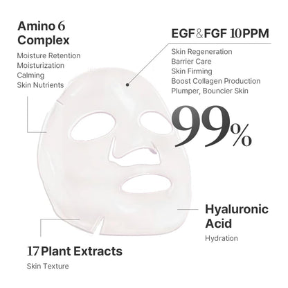 SWANICOCO Mascarilla facial de bio gel 2GF segura para embarazo, el...