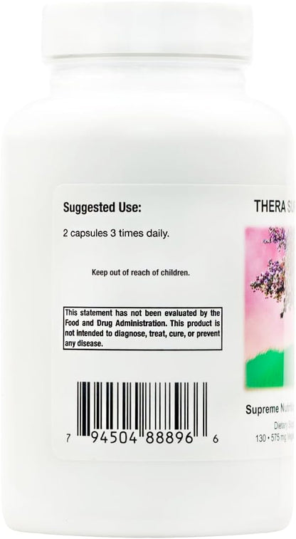 Supreme Nutrition Thera Supreme, 130 cápsulas vegetarianas combinad...