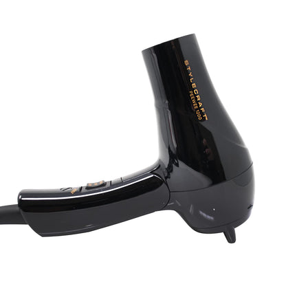 StyleCraft Peewee - Secador de fusión Tri-Plex Tech para cabello se...