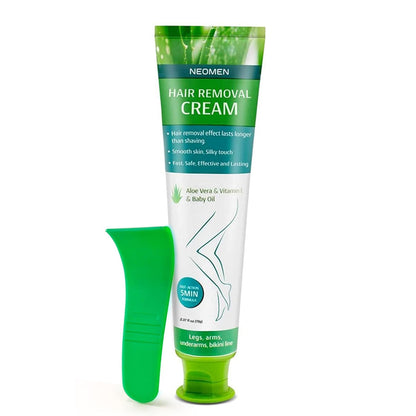 Crema depilatoria para hombres y mujeres: depiladora sin dolor para...