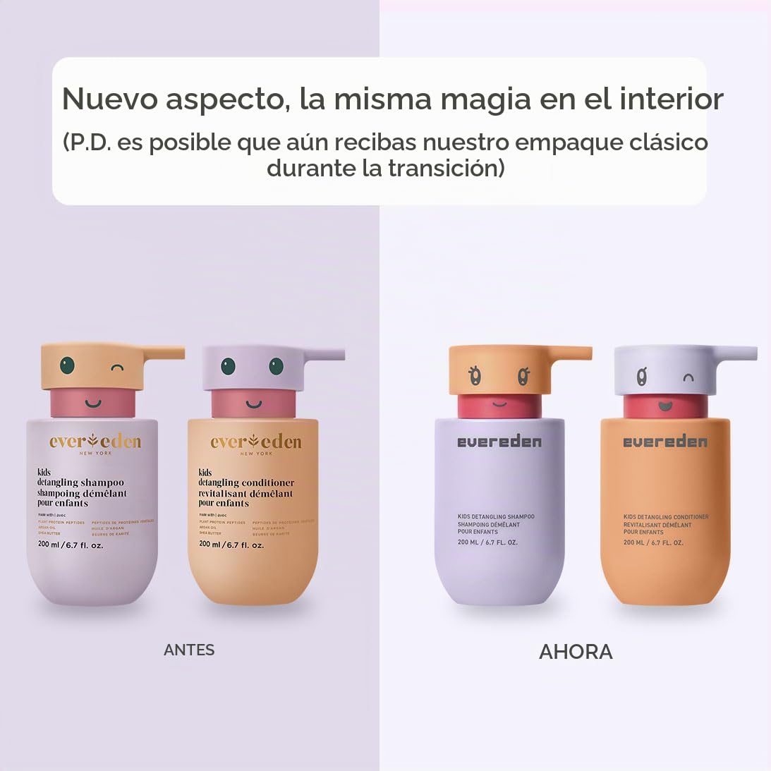 Evereden Champú y acondicionador para niños + cepillo, probado por...