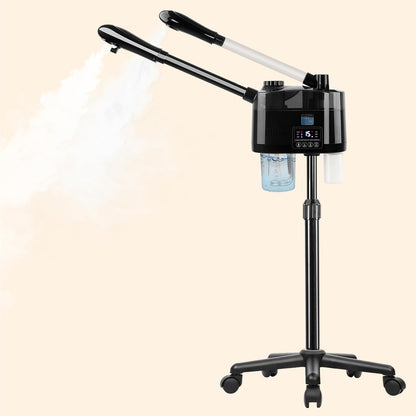 Vaporizador Facial Profesional con Ozono y Niebla Caliente y Fría,...