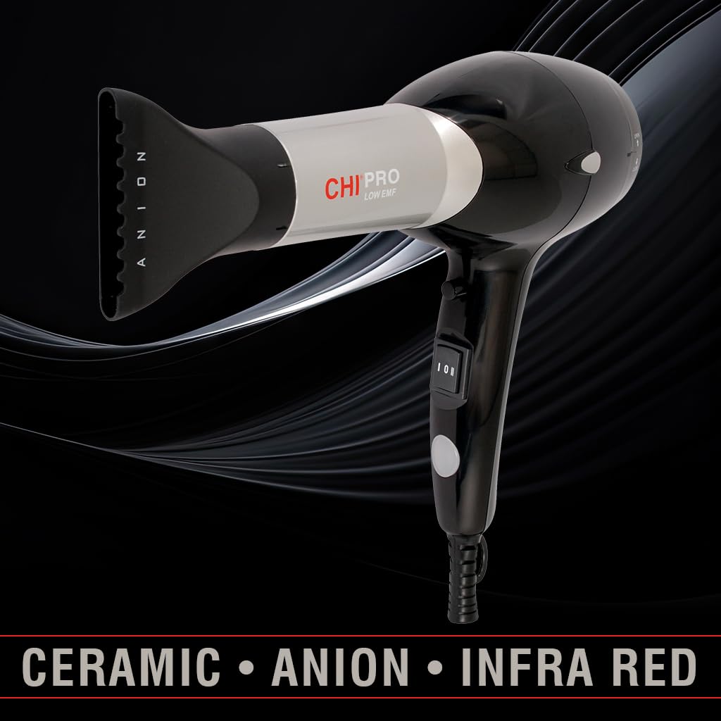 Secador de pelo CHI PRO 1500W color negro