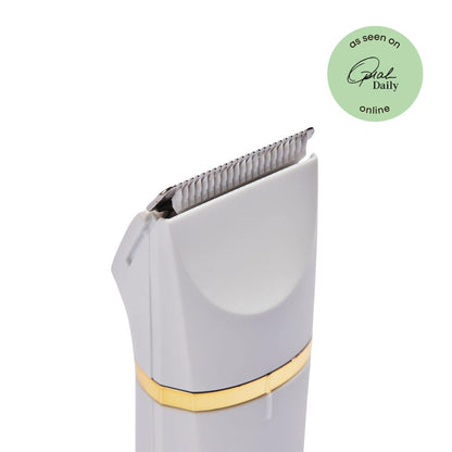 Bushbalm Cortadora de bikini - Afeitadora eléctrica para mujer, imp...