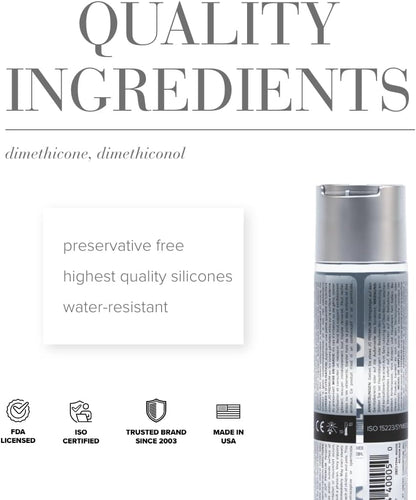 JO Lubricante de silicona premium \u2013 Lubricante personal a base...
