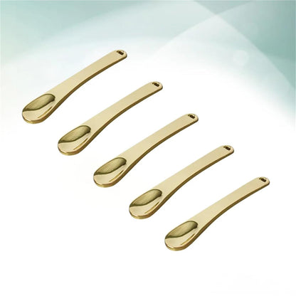 Lotion Spatula 15 Pcs Mini Makeup Spoon Premium Metal Spatula Beaut...