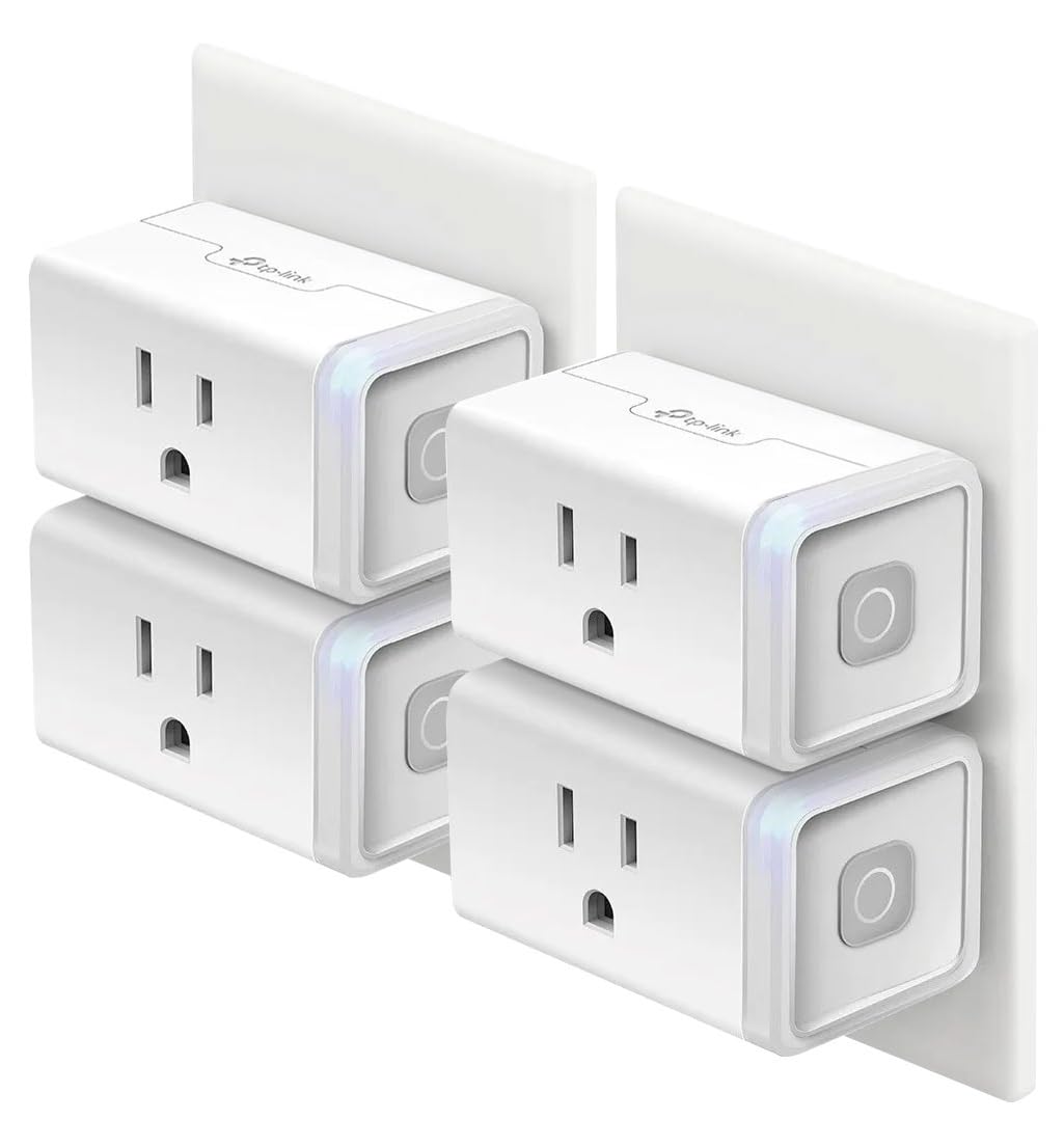 Kasa Smart Enchufe HS103P4, toma Wi-Fi para el hogar inteligente fu...