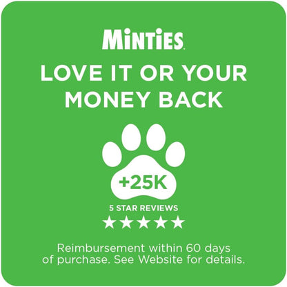 Minties - Masticables dentales para perros medianos, recomendados p...