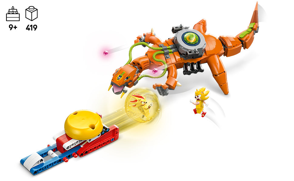 LEGO Sonic The Hedgehog Super Shadow vs Biolizard regalo