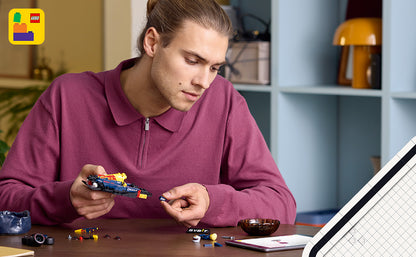 LEGO Speed Champions Oracle Red Bull Racing RB20 F1 modelo de coche de carreras - Kits de construcción para adultos, mayores de 18 años con características realistas - Manualidades DIY de Red Bull