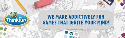 ThinkFun Gravity Maze - Juego de lógica con mármoles que caen - Juguete STEM desafiante para niños de 8 a 12 años - Laberinto de mármoles por gravedad - Diversión para desarrollar el cerebro - Regalo