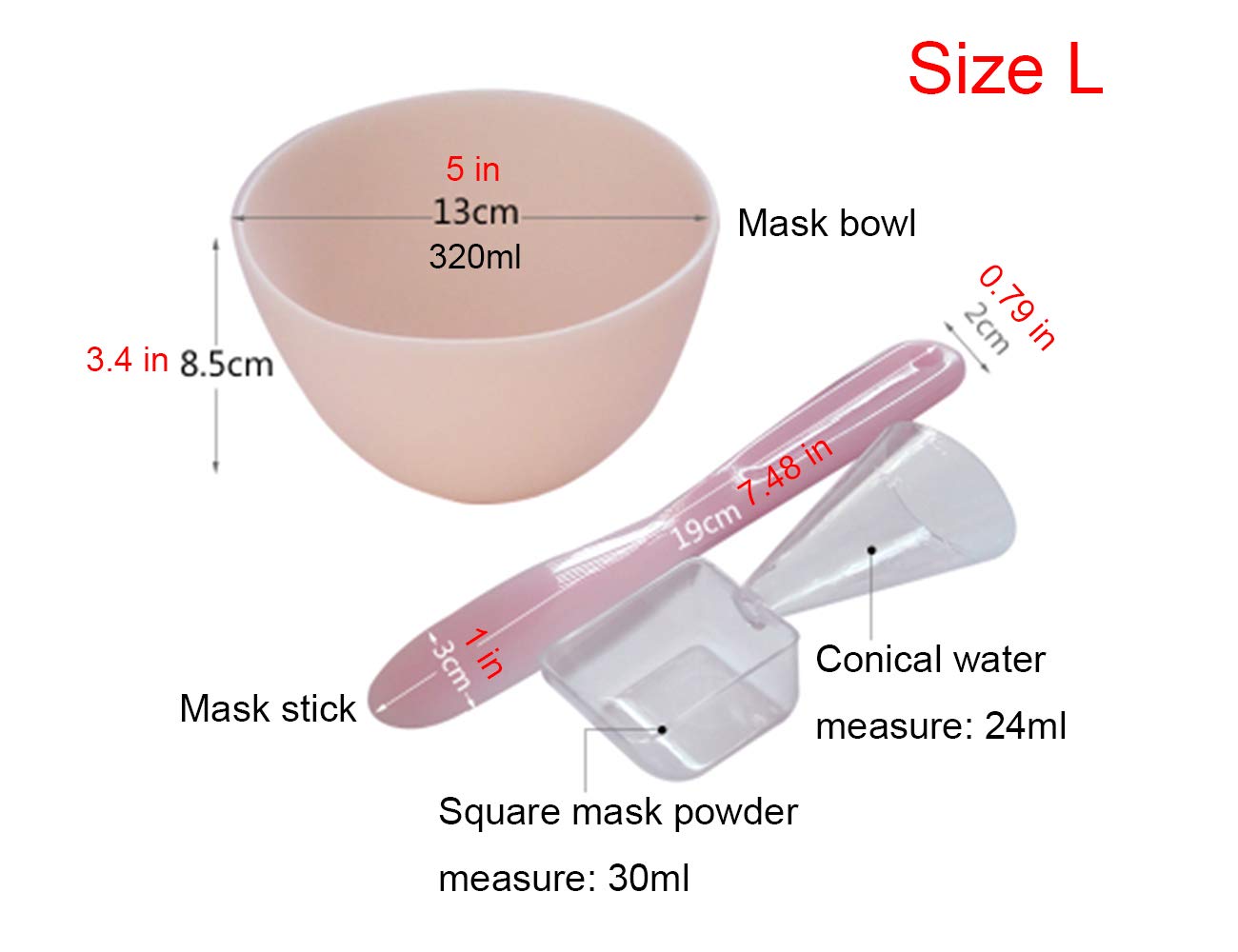 Soft Bowl DIY Kit de herramientas para el cuidado de la piel, diseñ...